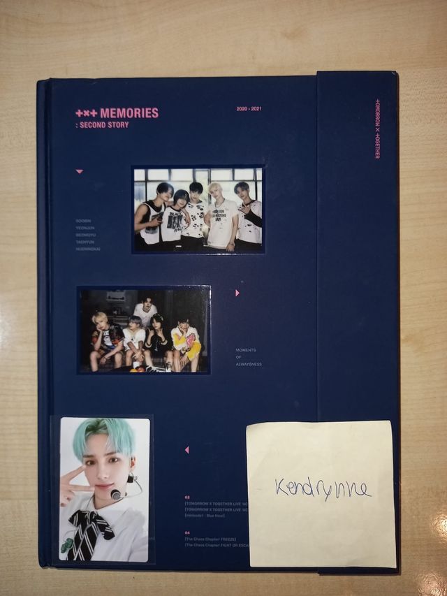 Txt tomorrow by together 2nd memories