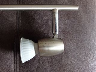 Lampara de 3 cabezales rotatorios