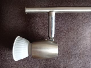 Lampara de 3 cabezales rotatorios