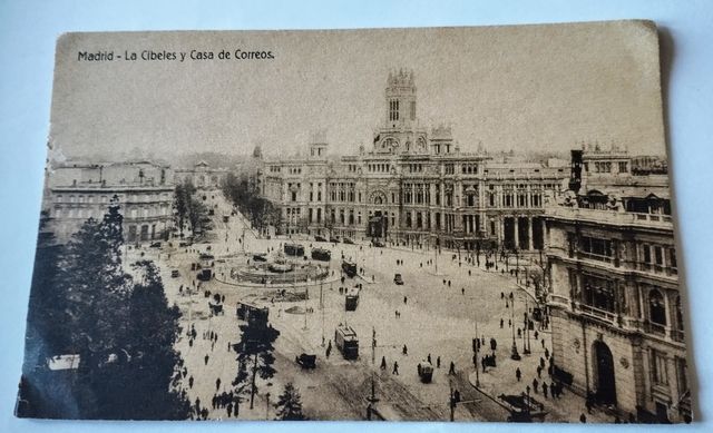 Tres Postales antiguas de los años 20 Madrid