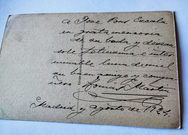 Tres Postales antiguas de los años 20 Madrid