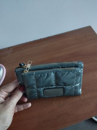 Monedero 2 cremalleras