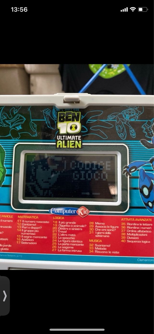 Computer bambino/a Ben 10 Clementoni