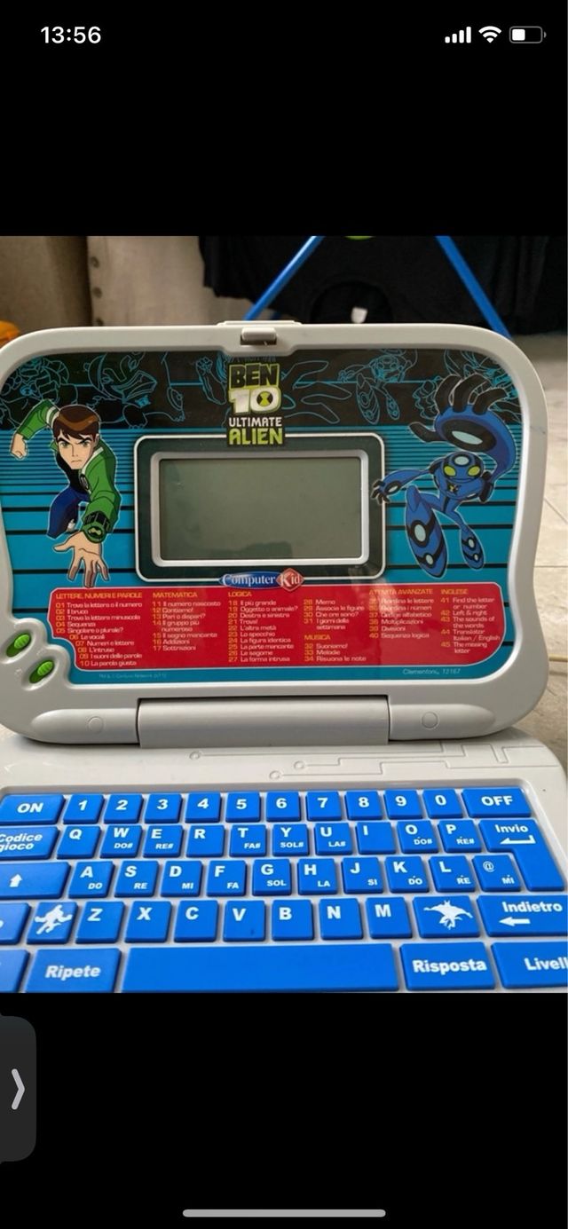 Computer bambino/a Ben 10 Clementoni