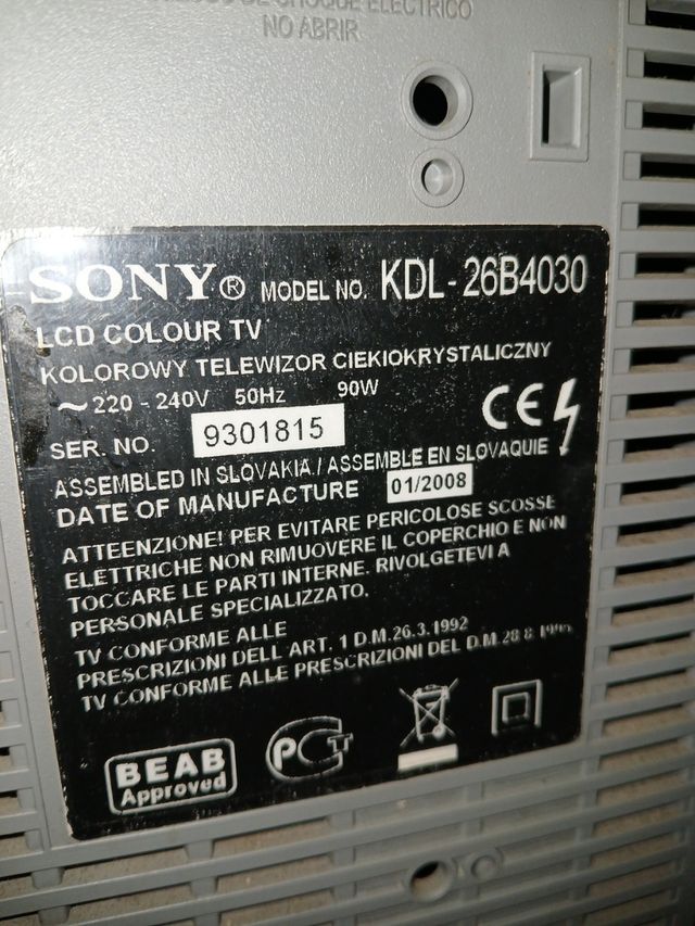 TV SONY 32"