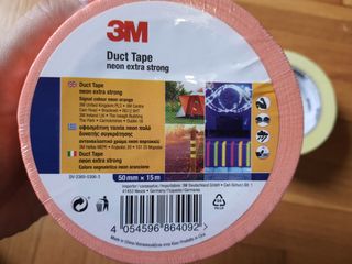 Set nastro adesivo neon extra strong 3M