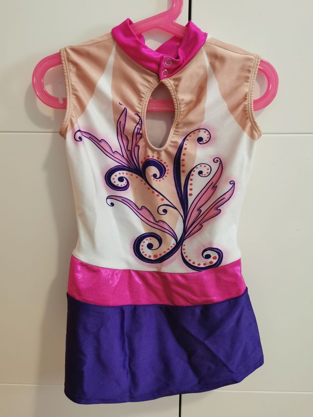 Maillot gimnasia ritmica niña