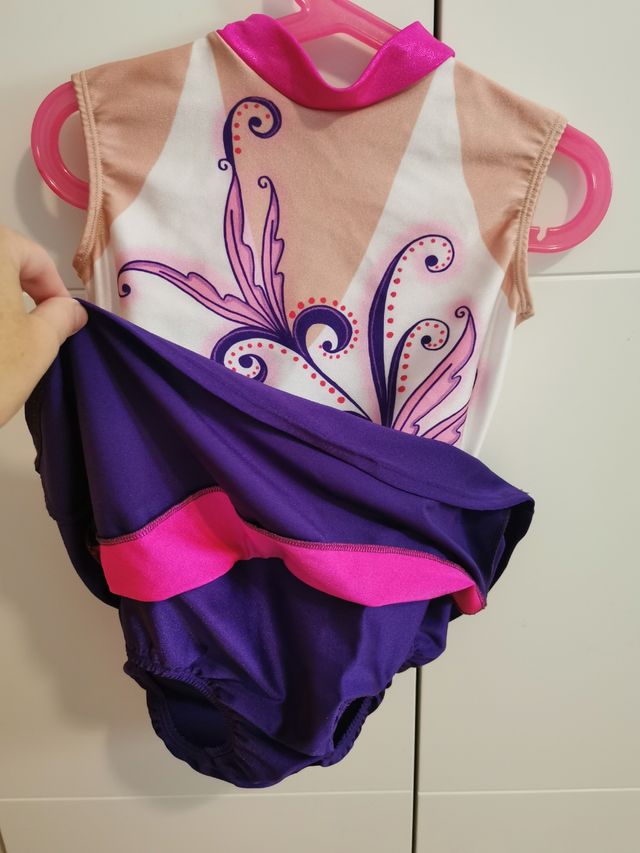 Maillot gimnasia ritmica niña