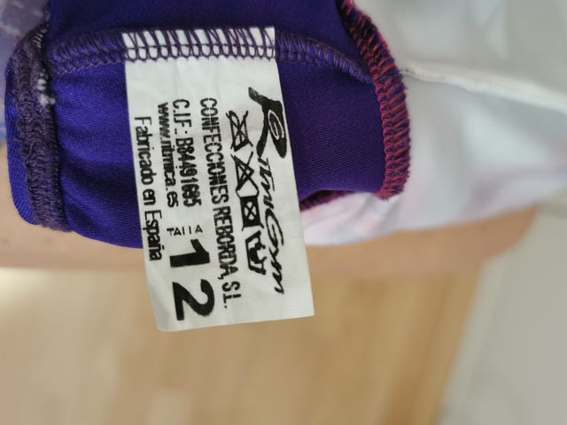 Maillot gimnasia ritmica niña