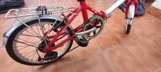 Bicicleta Monty plegable 