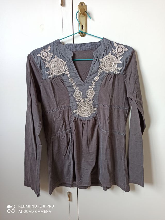 👕Camiseta casual con bordado talla S