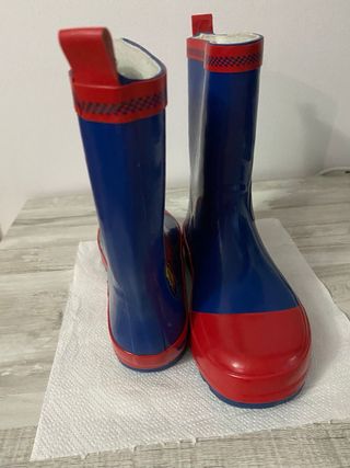 Botas de agua de niño de cars numero 30 a estrenar