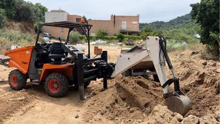 dumper mz imer con retro bobcat