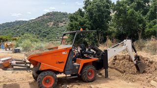 dumper mz imer con retro bobcat