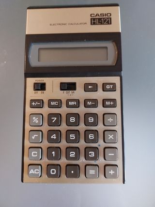 Calcolatrice vintage a 12 cifre Casio HL