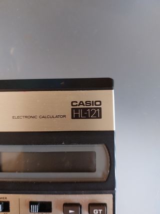 Calcolatrice vintage a 12 cifre Casio HL