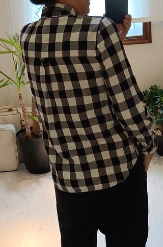 Camisa a cuadros talla S