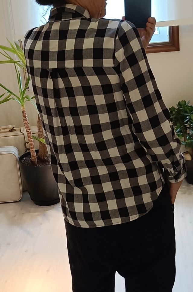 Camisa a cuadros talla S
