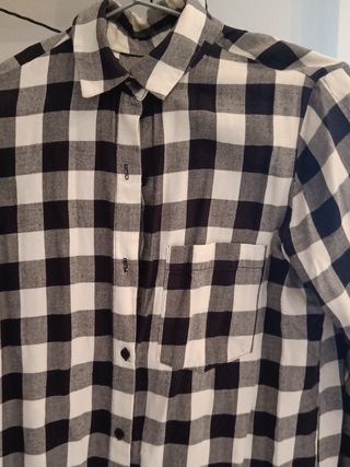 Camisa a cuadros talla S