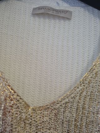 JERSEY  BLANCO  talla /M-L