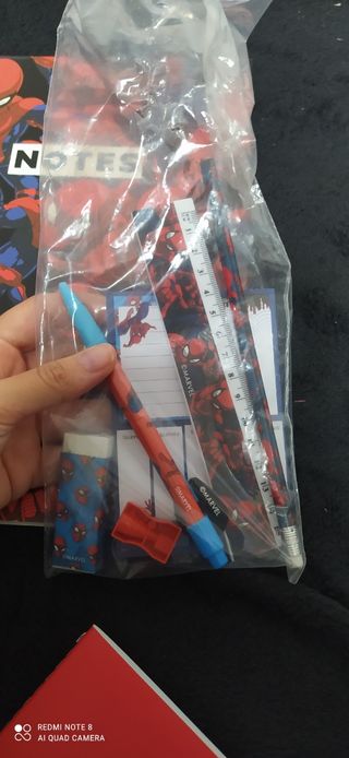 Set scolastico Spiderman