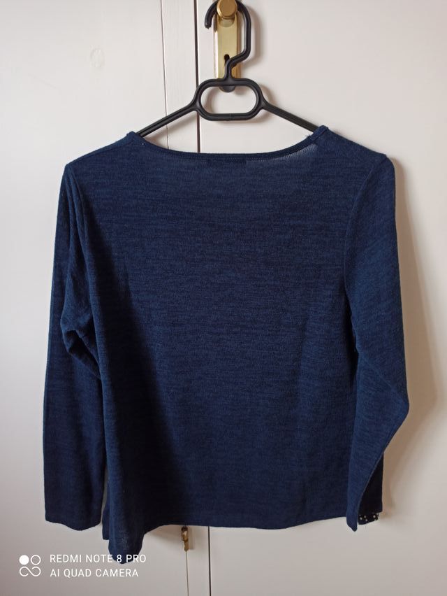 Camiseta azul mujer talla única marca Zoe