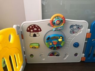 Parque de bebé modulable