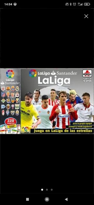 Pack 2 juegos de mesa La Liga seminuevos