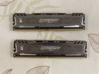 Memoria RAM Crucial Ballistix DDR4 2400Mhz 2X4GB