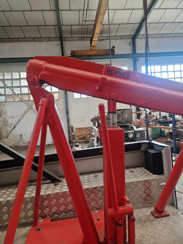 Grua Land Rover Santana