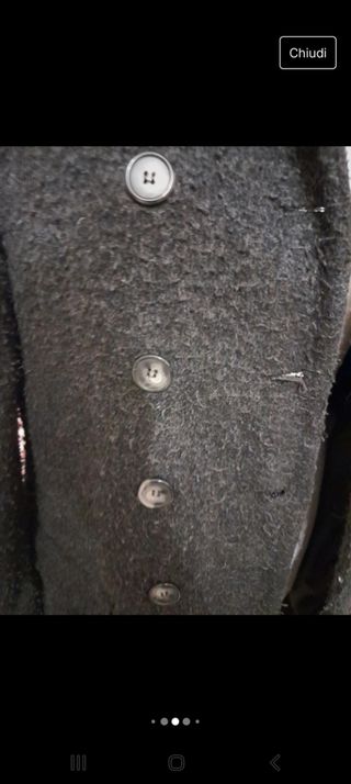 Cappotto grigio Miss Money Money vintage