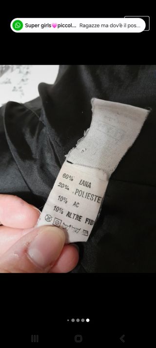 Cappotto grigio Miss Money Money vintage