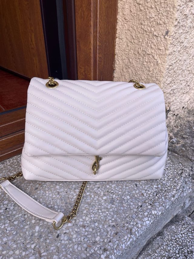Bolso hombro blanco
