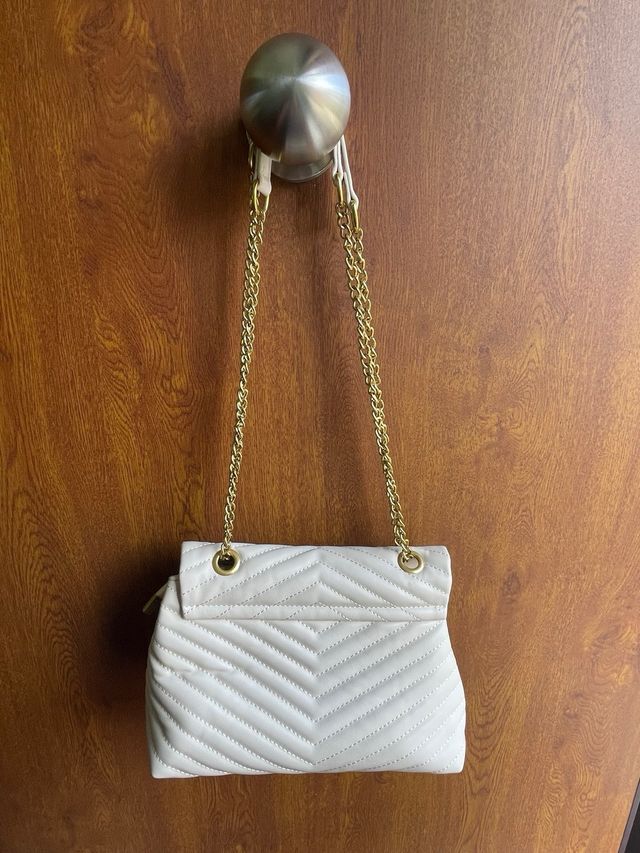 Bolso hombro blanco