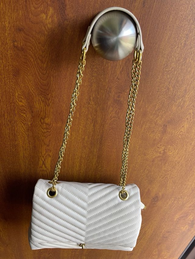 Bolso hombro blanco