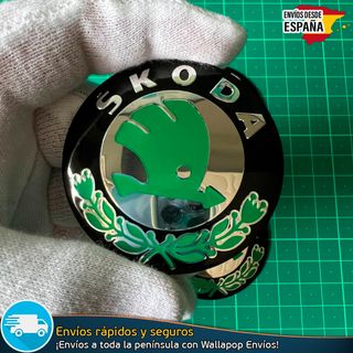 X4 Emblemas Skoda 56mm Pegatinas Tapacubos Llantas