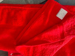 Set asciugamani rossi Natale 