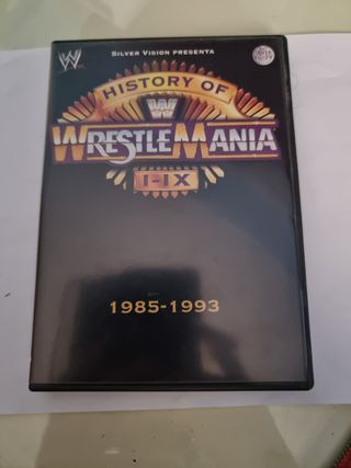 Dvd WWE History of Wrestlemania 