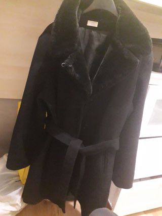 Giaccone donna sopra ginocchio con collo