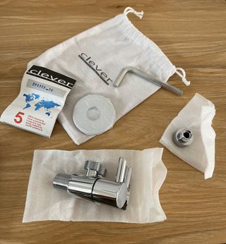 Clever Grifería Válvula ducha higiénica y cisterna