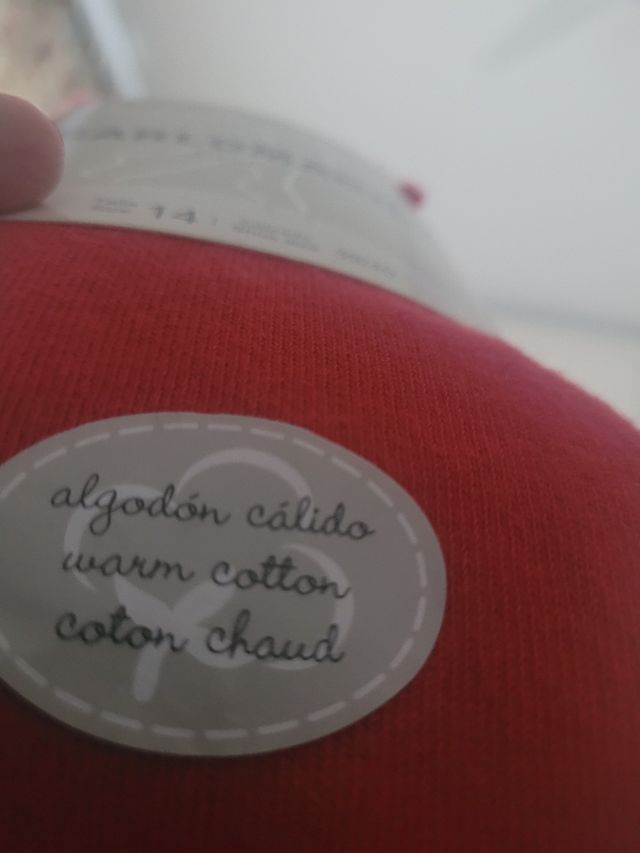 Leotardos rojos sin estrenar talla 14