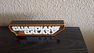 Letrero 3D Guardians of the galaxy