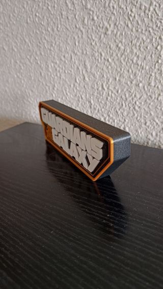 Letrero 3D Guardians of the galaxy