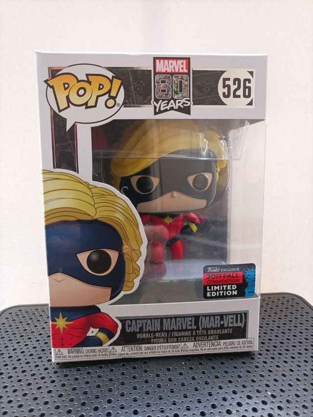 Funko Pop Capitán Marvel