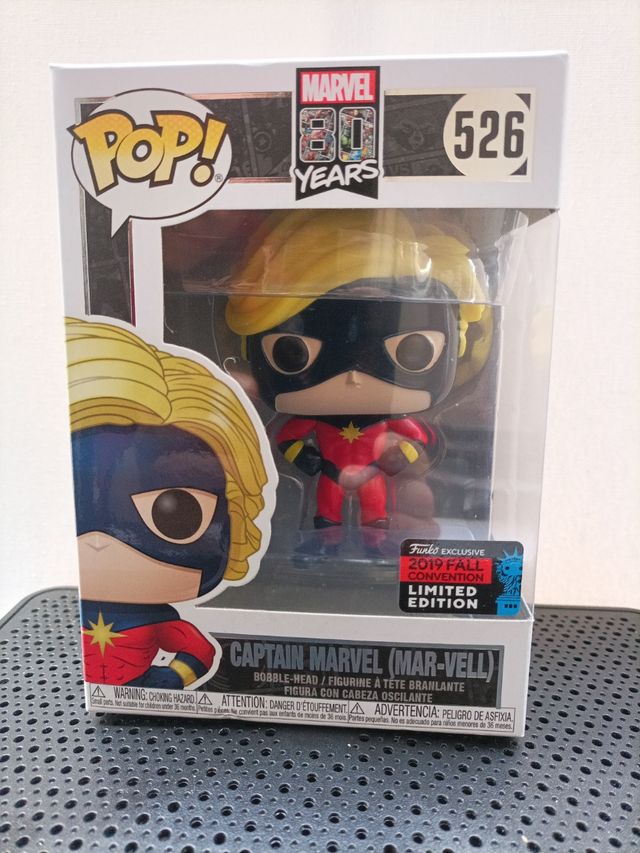 Funko Pop Capitán Marvel