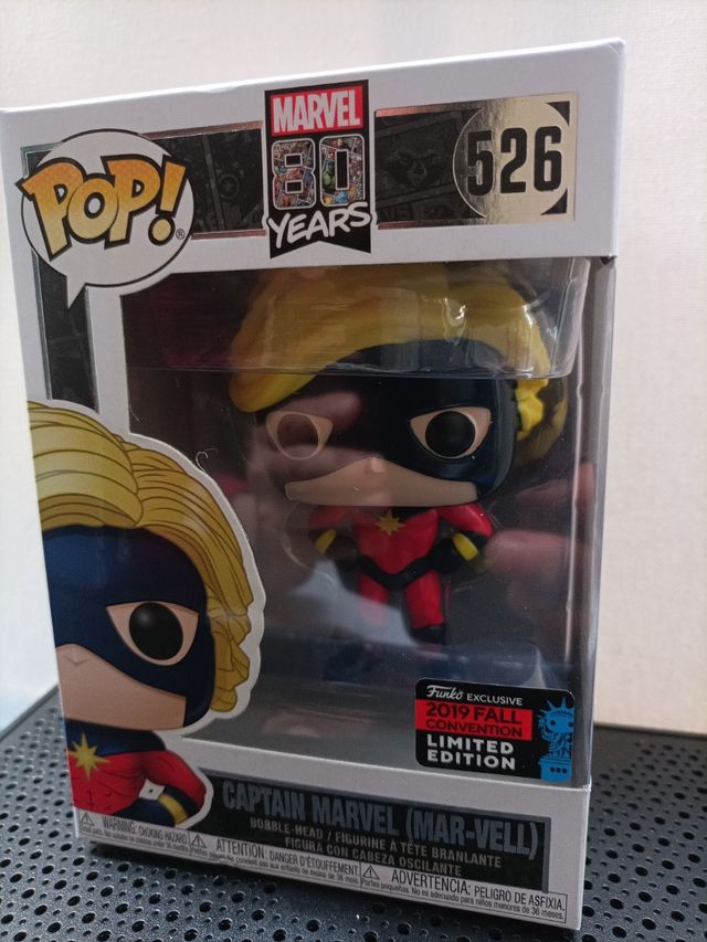 Funko Pop Capitán Marvel