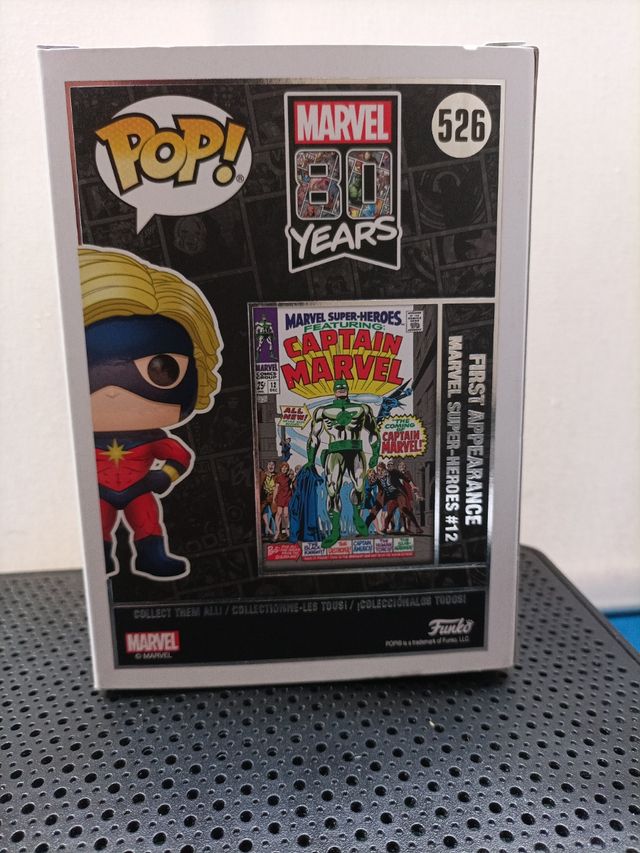 Funko Pop Capitán Marvel