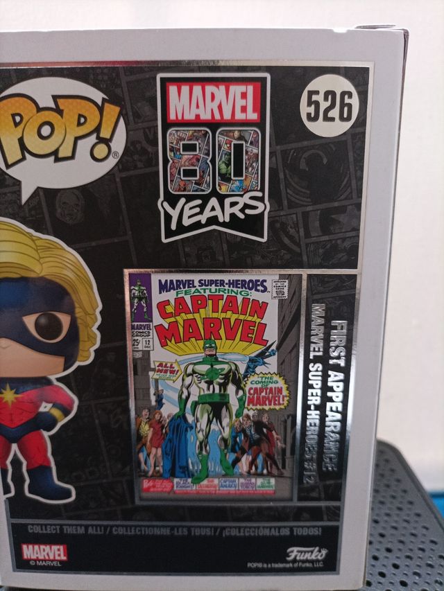 Funko Pop Capitán Marvel