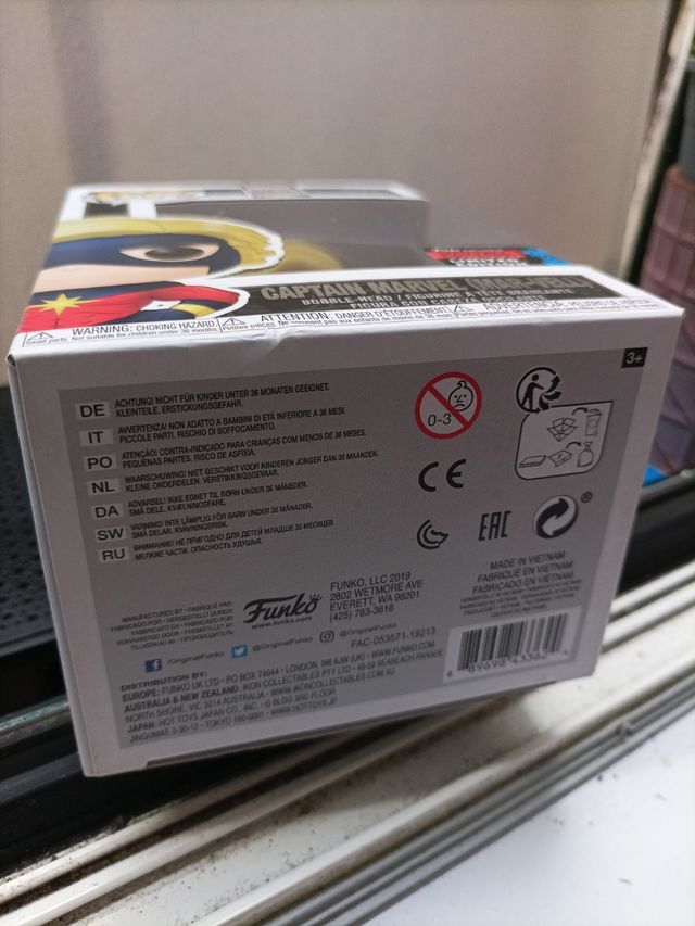 Funko Pop Capitán Marvel