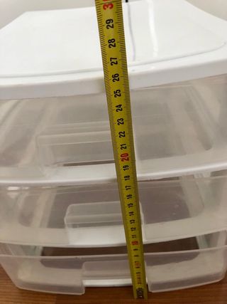 Cajonera de plástico